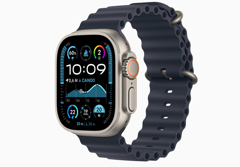 Reloj Ultra 8 (Pantalla Infinity 2.09, Bluetooth, Resistente al agua, + dos regalos incluidos).