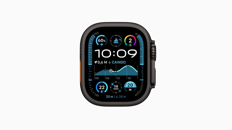 Reloj Ultra 8 (Pantalla Infinity 2.09, Bluetooth, Resistente al agua, + dos regalos incluidos).